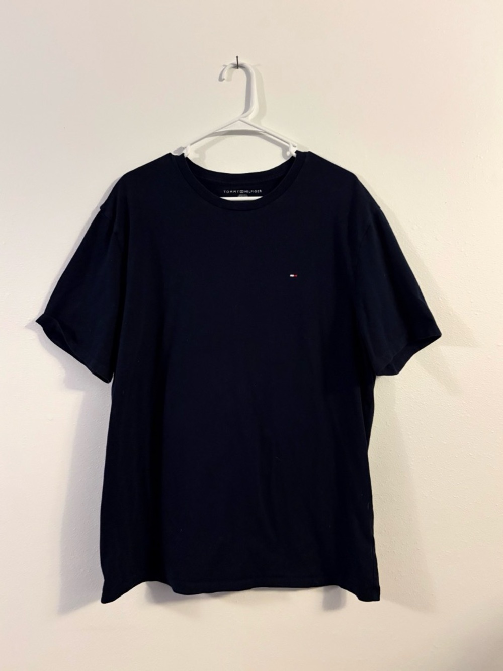 Tommy Hilfiger Black Short Sleeve Crewneck Tee